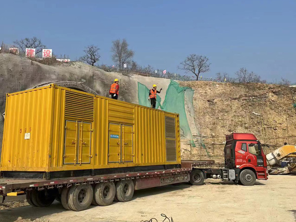 丹东发电机出租案例展示